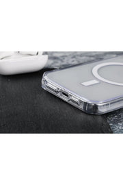 iPhone 16 Uyumlu Kılıf Buzlu Mat Sararmaz Magsafe Kablosuz Şarj Destekli Hoparlör Filtreli
