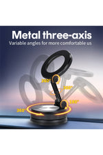 Load image into Gallery viewer, Yapışkan Vantuzlu Araç İçi Telefon Tutucu Magsafe Uyumlu Sağlam Tutuş Vakum Katlanabilr Ayarlanabilr