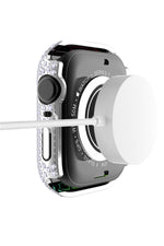 Load image into Gallery viewer, Apple Watch 44mm Uyumlu Kılıf Ekran ve Kasa Koruyucu Parlak Büyük Taşlı Watch Kasa Koruma
