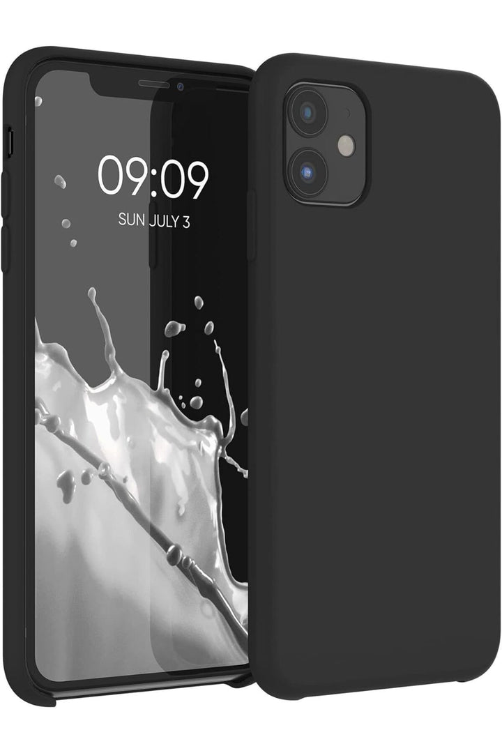 Yüksek Kaliteli iPhone 11 Uyumlu Kılıf Liquid Silikon Renkli Mat Lekelere Dayanıklı Kaymaz
