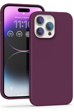 Load image into Gallery viewer, Yüksek Kaliteli iPhone 15 Pro Uyumlu Kılıf Liquid Silikon Renkli Mat Lekelere Dayanıklı Kaymaz