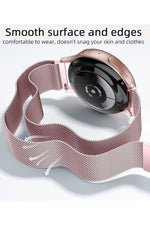 Load image into Gallery viewer, Huawei Watch GT/GT2E/GT2/GT2 Pro/GT3/GT3 Pro/GT4 46mm Uyumlu Kordon Mıknatıslı Parlak İnce Metal