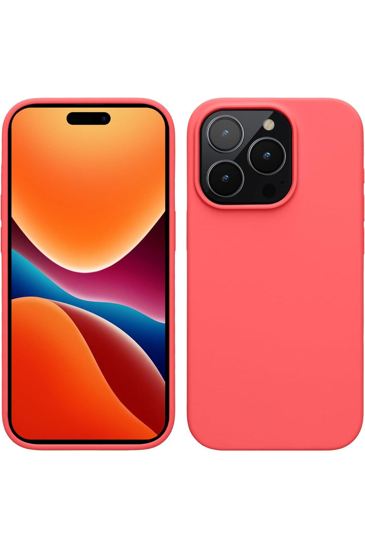 Yüksek Kaliteli iPhone 13 Pro Uyumlu Kılıf Liquid Silikon Renkli Mat Lekelere Dayanıklı Kaymaz