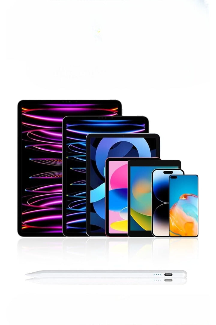 Dokunmatik Stylus Kalem Power-Display Manyetik iPhone/iPad/Samsung iOS ve Android Uyumlu Stylus Pen