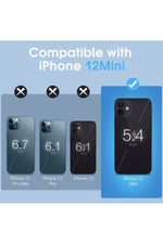 Load image into Gallery viewer, iPhone 12 Mini Uyumlu Kılıf Darbelere Dayanıklı Ultra ince Şeffaf Renksiz Transparan Esnek Silikon