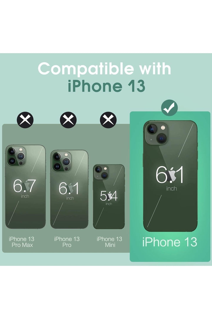iPhone 13 Mini Uyumlu Kılıf Darbelere Dayanıklı Ultra ince Şeffaf Renksiz Transparan Esnek Silikon