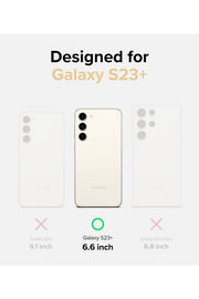 Samsung Galaxy S23 Plus Uyumlu Kılıf 3d Kamera Korumalı Darbe Önleyici Şeffaf Esnek Silikon