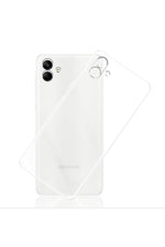 Load image into Gallery viewer, Samsung Galaxy A04 Uyumlu Kılıf 3D Kamera Korumalı Darbe Önleyici Şeffaf Transparan Esnek Silikon