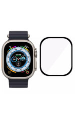 Load image into Gallery viewer, Apple Watch 8 Ultra 49mm Uyumlu Watch Ekran Koruyucu Darbelere Dayanıklı Tam Kaplayn Esnek Nano Cam