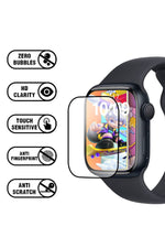 Load image into Gallery viewer, Apple Watch 8 7 41mm Uyumlu Watch Ekran Koruyucu Darbelere Dayanıklı Tam Kaplayan Esnek Nano Cam