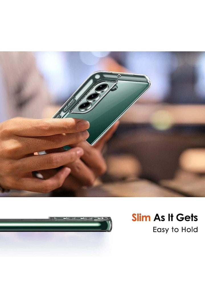 Samsung Galaxy S22 Plus Uyumlu Kılıf 3D Kamera Korumalı Darbe Önleyici Şeffaf Esnek Silikon