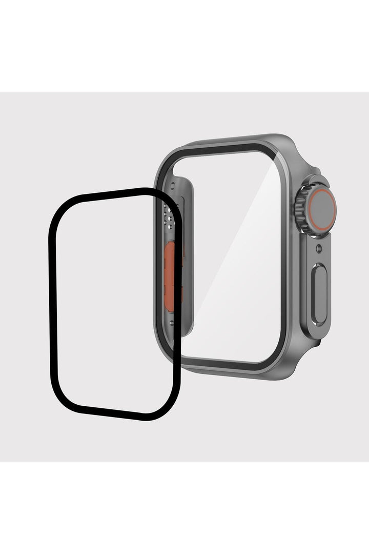 Apple Watch 7-8 45mm - Watch Ultra 49mm Kasa Dönüştürücü Ve Ekran Koruyucu