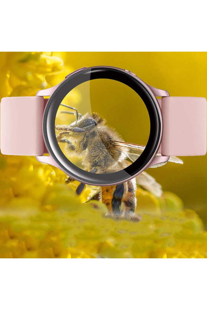 Galaxy Watch Active 2 Uyumlu 44mm Eko Pma Pet 0.3mm Ultra Ince Kabarcık Yapmayan Saat Ekran Koruyucu