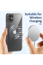 Load image into Gallery viewer, iPhone 11 Uyumlu Kılıf Darbelere Karşı Dayanıklı Ultra ince Şeffaf Renksiz Transparan Esnek Silikon