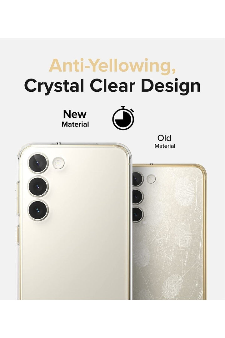 Samsung Galaxy S23 Plus Uyumlu Kılıf 3d Kamera Korumalı Darbe Önleyici Şeffaf Esnek Silikon