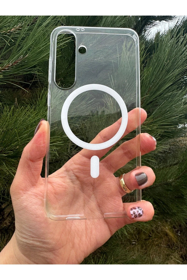 Samsung Galaxy S24 Plus/s25 Plus Uyumlu Kılıf Sert Sararmaz Kamera Korumalı Koruyucu Dayanıklı Kapak