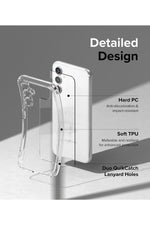 Load image into Gallery viewer, Samsung Galaxy A54 Uyumlu Kılıf 3d Kamera Korumalı Darbe Önleyici Şeffaf Transparan Esnek Silikon