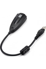 Load image into Gallery viewer, USB To 3.5mm Jack Çevirici USB To Kulaklık Mikrofon Ses Kartı Stereo Adaptör Notebook PC Dönüştürücü