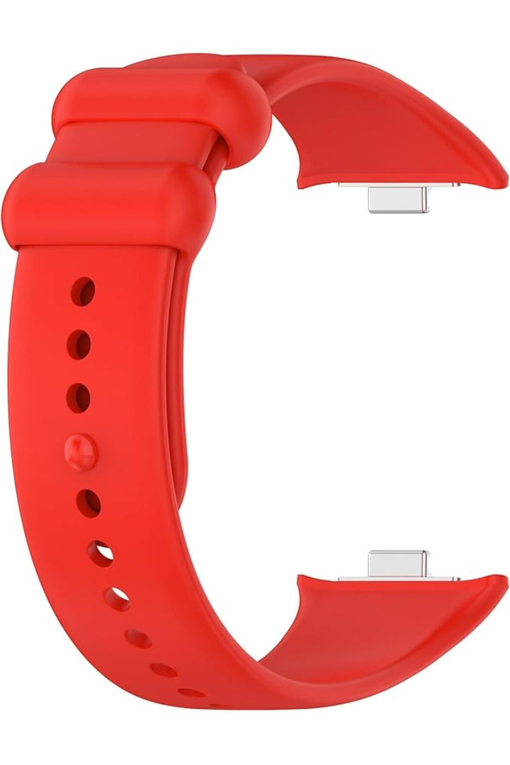Xiaomi Redmi Watch 4 Uyumlu Kordon Liquid Silikon Ayarlanabilir Renkli Lekelere Dayanıklı Kordon