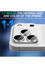 Load image into Gallery viewer, iPhone 17 Pro Max Uyumlu Kamera Koruyucu Lens Metal Temperli Cam Kamera Çevresi Tam Koruma