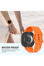 Load image into Gallery viewer, Samsung Galaxy Watch 8 40mm/44mm/Classic 46mm Uyumlu Kordon Liquid Same Leke Tutmayan Silikon Kordon