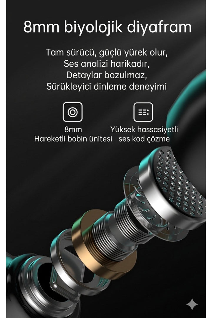 Bluetooth Oyun Kulaklığı Mecha Ledli Kablosuz Game Kulaklık Yüksek Bass ENC Oyun Modlu Dijital