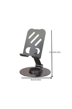 Load image into Gallery viewer, Yüksek Kaliteli Katlanabilir ve Ayarlanabilir Tablet Standı Telefon Tutucu Stand Masa üstü Gri Stand