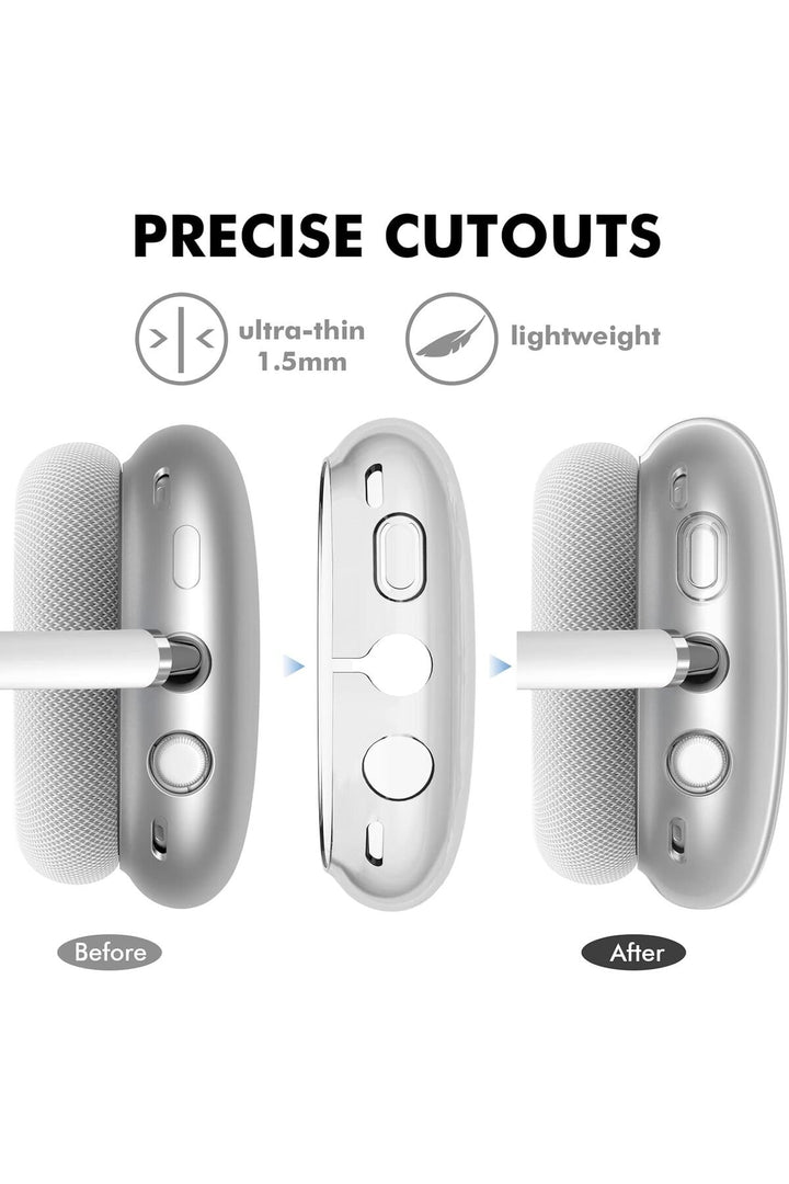 Max Uyumlu Şeffaf Kılıf Ultra Hybrid Pro Crystal Case Darbelere Dayanıklı Silikon Kılıf
