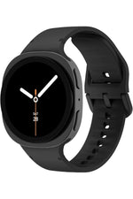 Load image into Gallery viewer, Samsung Galaxy Watch 8 40mm Uyumlu Silikon Kordon ve Kolay Kurulum Aparatlı Cam Ekran Koruyucu