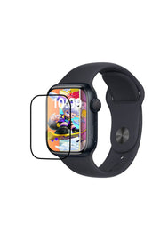 Apple Watch SE 6 5 4 44mm Uyumlu Watch Ekran Koruyucu Darbelere Dayanklı Tam Kaplayn Esnek Nano Cam