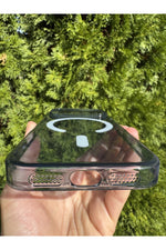 Load image into Gallery viewer, iPhone 17 Pro Uyumlu Kılıf Magsafe Sert Sararmaz Kamera Kenarı Koruyucu Dayanıklı Renkli Kapak
