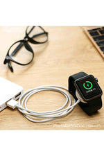 Load image into Gallery viewer, Apple Watch 9 8 7 6 5 4 3 Uyumlu Şarj Cihazı Manyetik Şarj Kablosu Usb Kablo Şarj Aleti