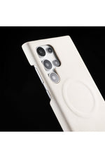 Load image into Gallery viewer, Samsung Galaxy S24 Ultra Uyumlu Deri Magsafe Kılıf Yüksek Kaliteli Kablosuz Şarj Destekli Manyetik