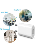 Load image into Gallery viewer, Apple iPad iPhone 4/5/6/7/8/8/Plus/Se/X/Xs/11/12/13/14 Uyumlu 1A 5W Şarj Adaptörü Şarj Başlığı/Cihaz