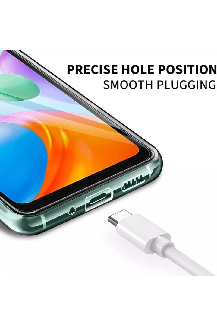 Realme 10 4G Uyumlu Kılıf 3D Kamera Korumalı Darbe Önleyici Şeffaf Transparan Esnek Silikon