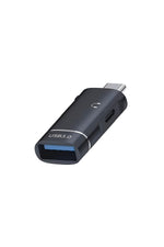 Load image into Gallery viewer, Type-C To USB 3.0 + Type-C OTG &amp; Kulaklık Dönüştürücü –2 in 1 Çoklu Kullanım Metal Çevirici Adaptör