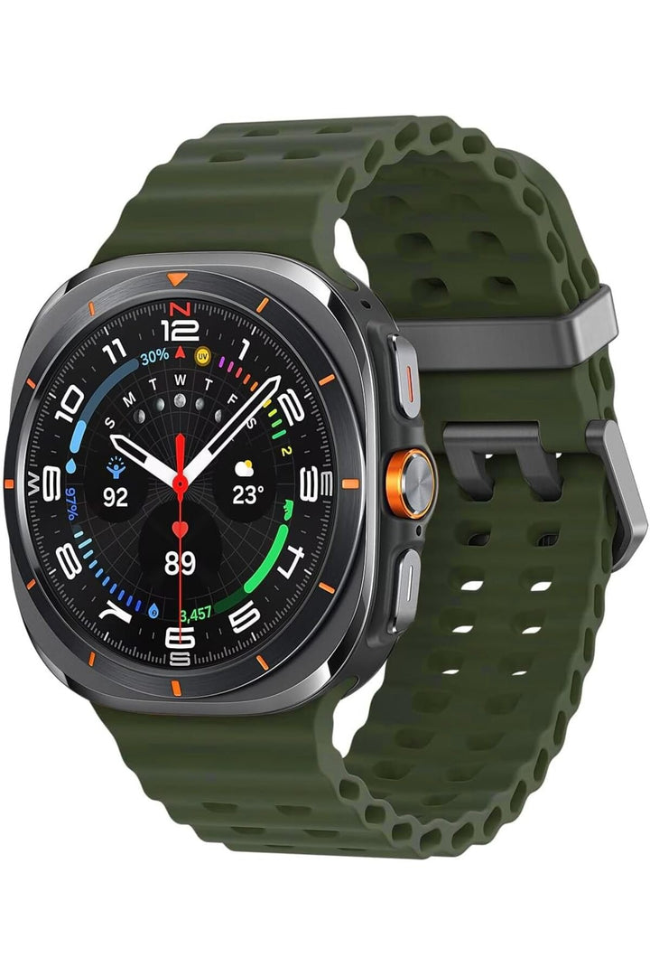 Samsung Galaxy Watch Ultra 47mm Uyumlu Kordon Liquid Silikon Spor Renkli Kordon