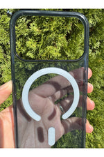 Load image into Gallery viewer, iPhone 17 Pro Uyumlu Kılıf Magsafe Sert Sararmaz Kamera Kenarı Koruyucu Dayanıklı Renkli Kapak