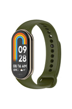 Load image into Gallery viewer, Xiaomi Mi Band 8 Uyumlu Kordon Liquid Silikon Ayarlanabilir Renkli Lekelere Dayanıklı Lansman Kordon