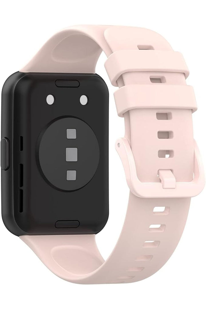 Huawei Watch Fit2 Uyumlu Kordon Liquid Silikon Ayarlanabilir Renkli Lansman Kordon