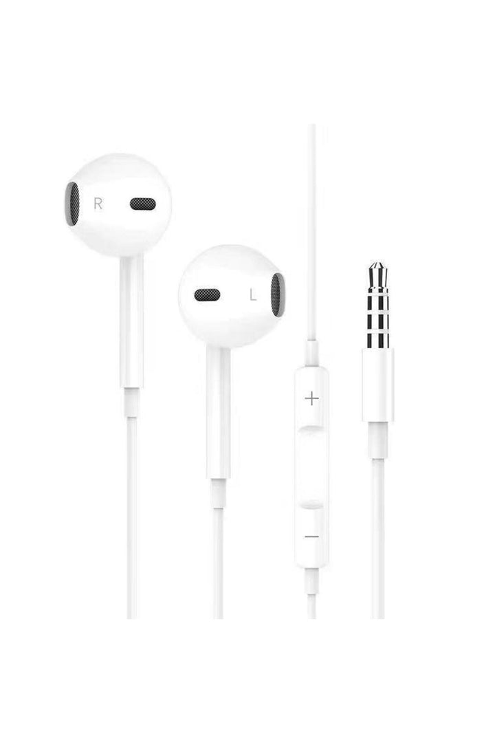 5/5S/6/6S/6S Plus Uyumlu 3.5mm Jack Kulaklık Samsung Xiaomi Huawei Uyumlu Mikrofonlu Kulaklık