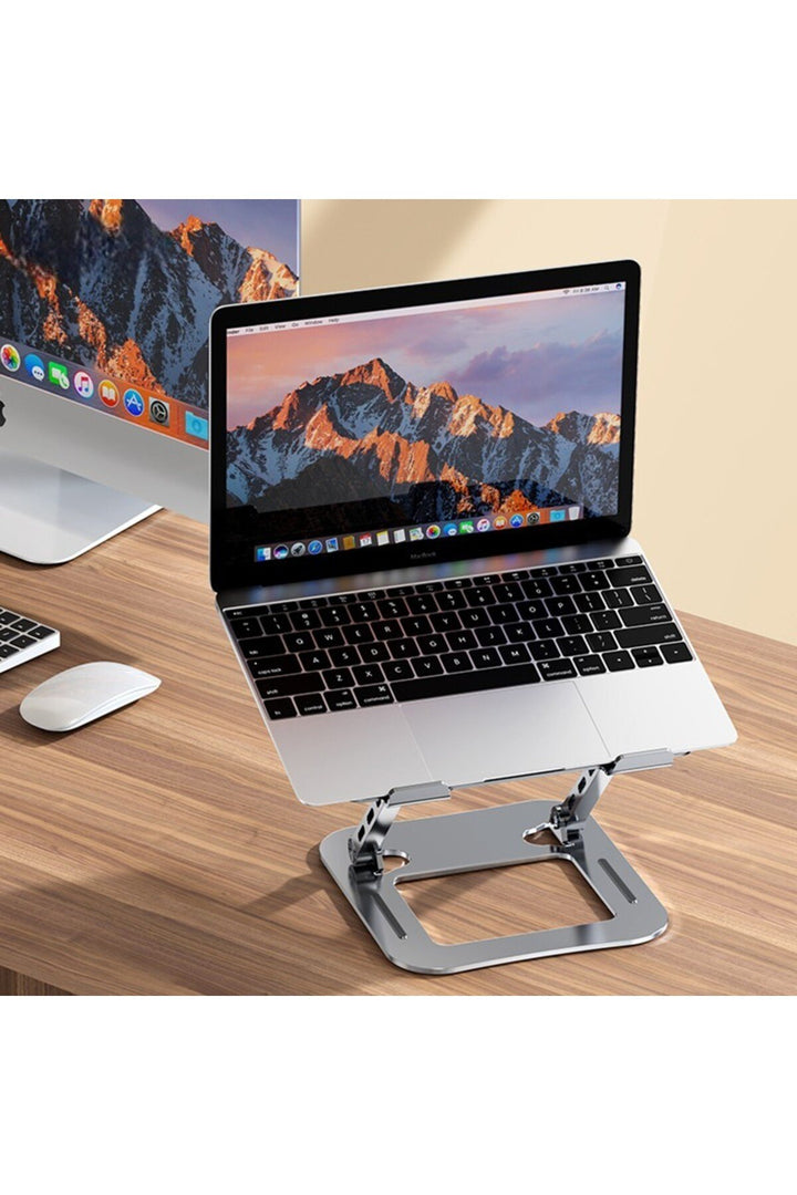 Yüksek Kalite Metal Laptop Stand Katlanabilir Ayarlanabilir Tablet/Notebook/Macbook Uyumlu Tutucu