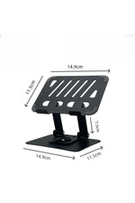 Load image into Gallery viewer, Katlanabilir Dönebilen Yüksek Kalite Taşınabilir Metal MasaÜstü Tutucu Ayarlanabilir Tablet Standı