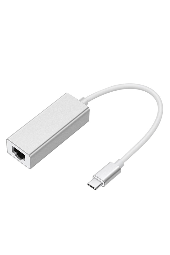 Notebook/Laptop/Macbook Uyumlu Type-C To Ethernet RJ45 Çevirici USB-C To LAN 100 Mbps Dönüştürücü