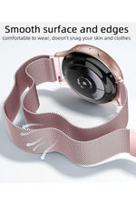 Load image into Gallery viewer, Huawei Watch GT/GT2E/GT2/GT2 Pro/GT3/GT3 Pro/GT4 46mm Uyumlu Kordon Mıknatıslı Parlak İnce Metal