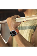 Load image into Gallery viewer, Apple Watch 42/44/45/46/49mm Uyumlu Kordon Esnek Silikon Suya ve Toza Dayanıklı Renkli Ayarlanabilir