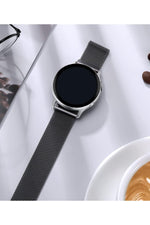 Load image into Gallery viewer, Huawei Watch GT/GT2E/GT2/GT2 Pro/GT3/GT3 Pro/GT4 46mm Uyumlu Kordon Mıknatıslı Parlak İnce Metal