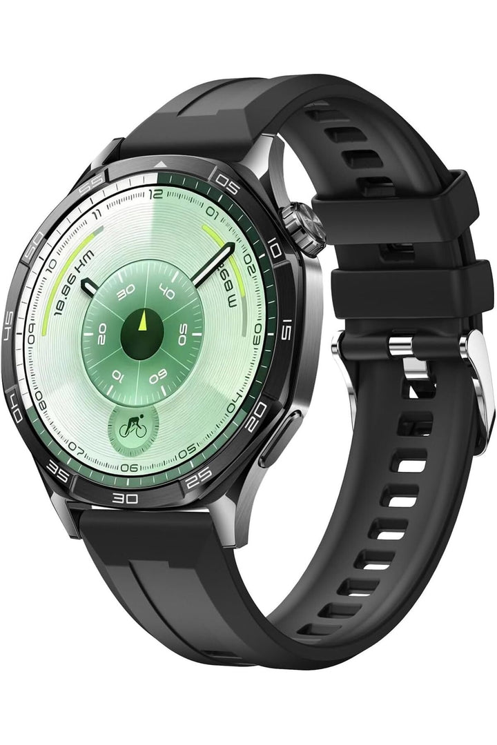 Huawei Watch Gt2e/GT2/GT2 Pro/GT3/GT3 Pro/GT4/GT5/GT6 46mm Yeşil Kumaş Ayarlanabilir Lansman Kordon