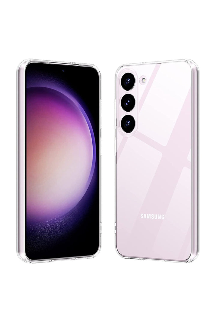 Samsung Galaxy A04S Uyumlu Kılıf 3D Kamera Korumalı Darbe Önleyici Şeffaf Transparan Esnek Silikon