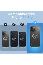 Load image into Gallery viewer, iPhone 14 Pro Max Uyumlu Kılıf Darbelere Dayanıklı Ultra ince Şeffaf Renksiz Esnek Silikon